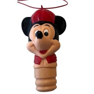 Vintage‎ 1976 Mickey Mouse Clubhouse Character Candy Tube Topper Bottle Stopper